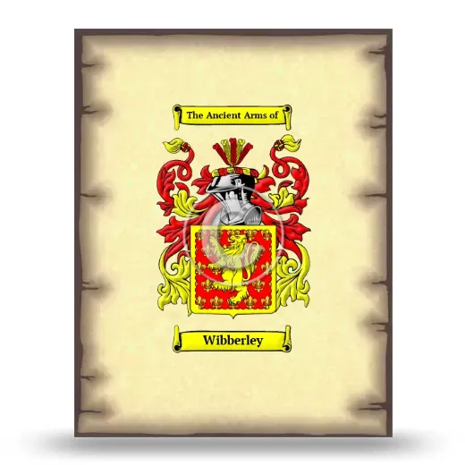 Wibberley Coat of Arms Print
