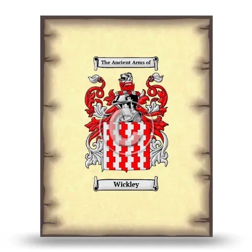 Wickley Coat of Arms Print