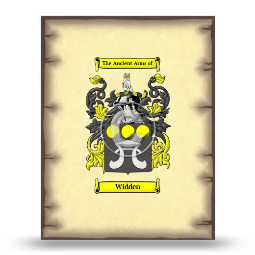 Widden Coat of Arms Print