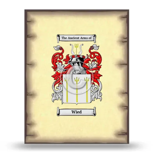 Wied Coat of Arms Print
