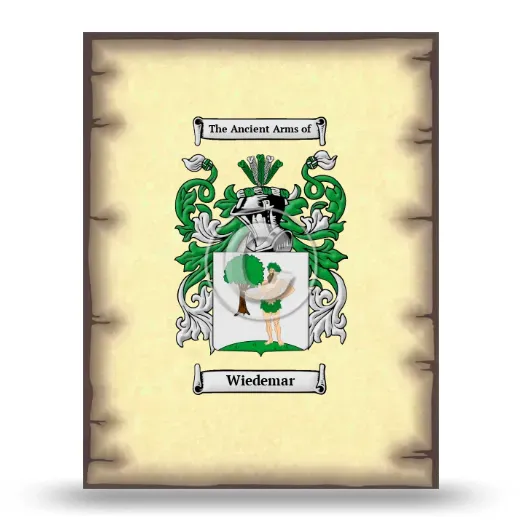 Wiedemar Coat of Arms Print