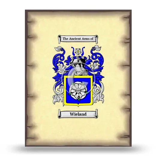 Wieland Coat of Arms Print