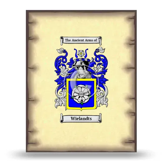 Wielandts Coat of Arms Print