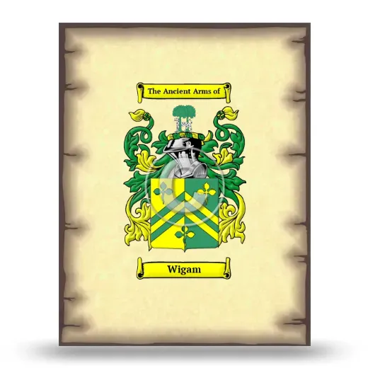Wigam Coat of Arms Print