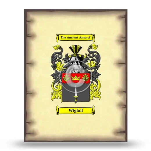 Wigfall Coat of Arms Print