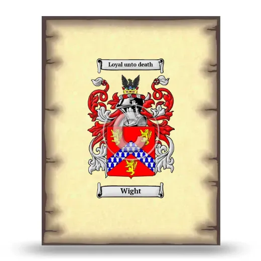 Wight Coat of Arms Print