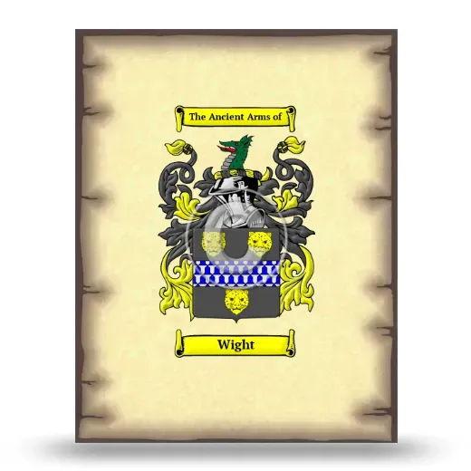 Wight Coat of Arms Print