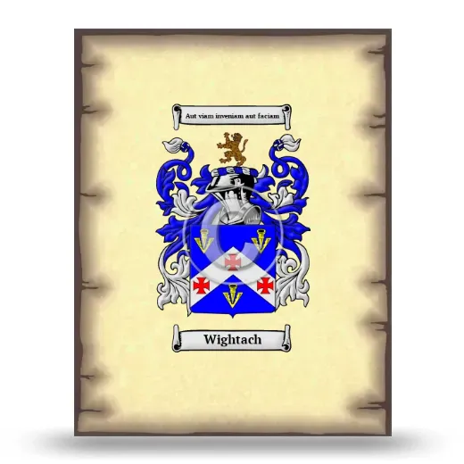 Wightach Coat of Arms Print