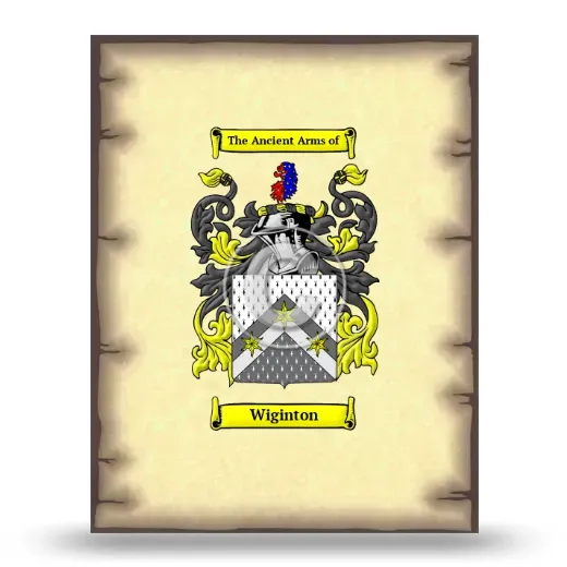 Wiginton Coat of Arms Print