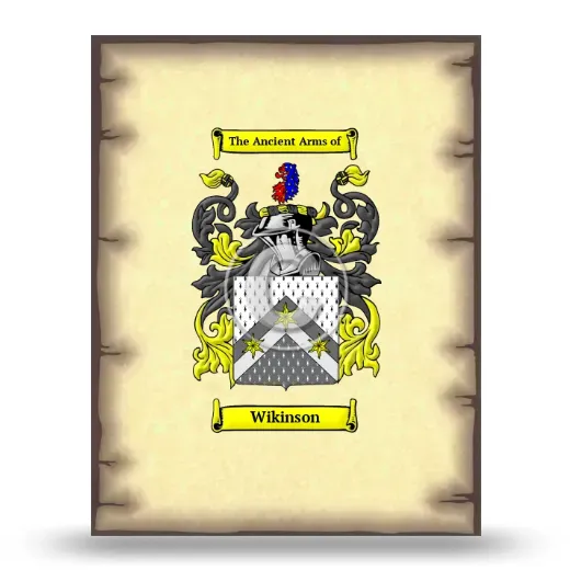 Wikinson Coat of Arms Print