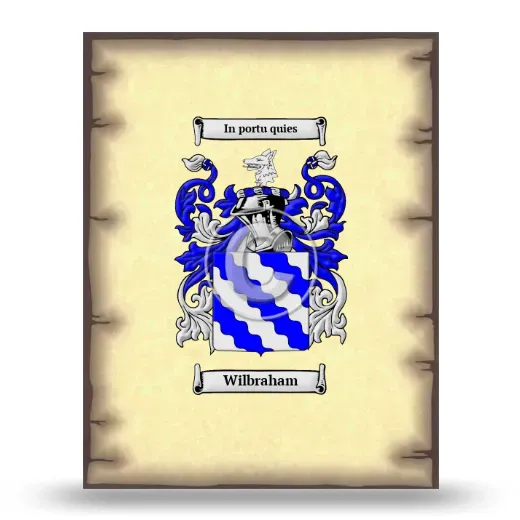 Wilbraham Coat of Arms Print