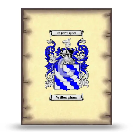 Wilburgham Coat of Arms Print