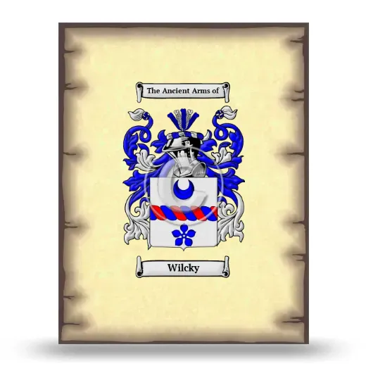 Wilcky Coat of Arms Print