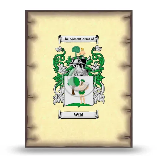 Wild Coat of Arms Print