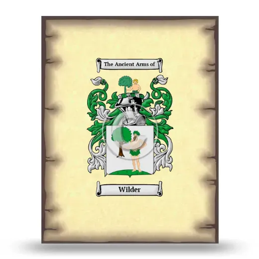 Wilder Coat of Arms Print