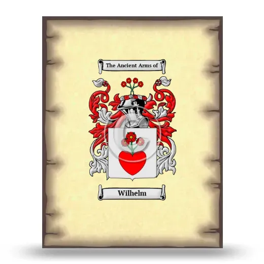 Wilhelm Coat of Arms Print