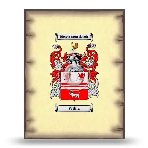 Wilits Coat of Arms Print