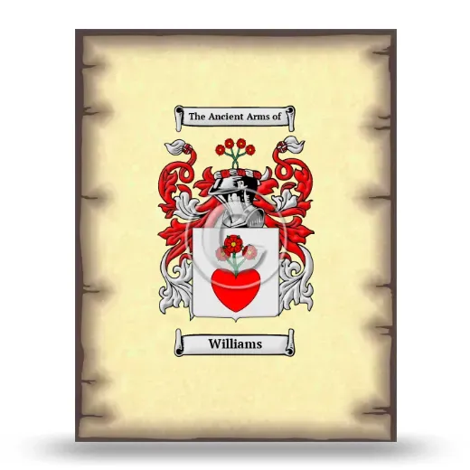 Williams Coat of Arms Print
