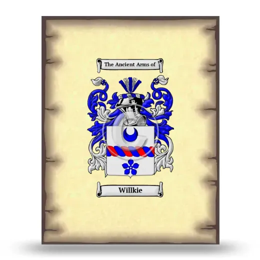 Willkie Coat of Arms Print