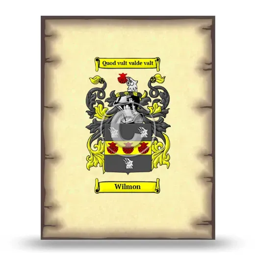 Wilmon Coat of Arms Print