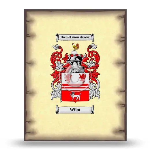 Wilot Coat of Arms Print