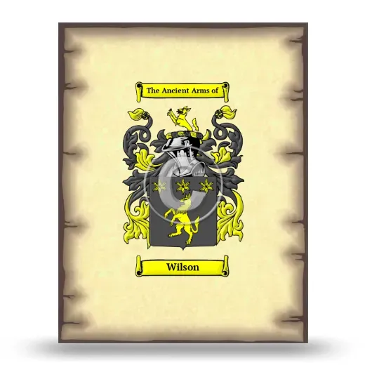 Wilson Coat of Arms Print
