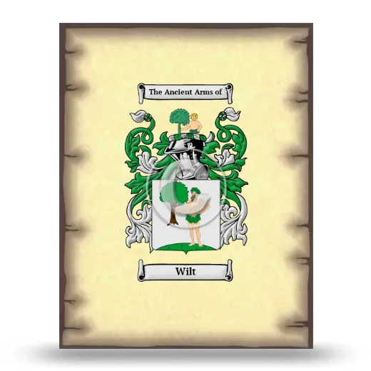 Wilt Coat of Arms Print