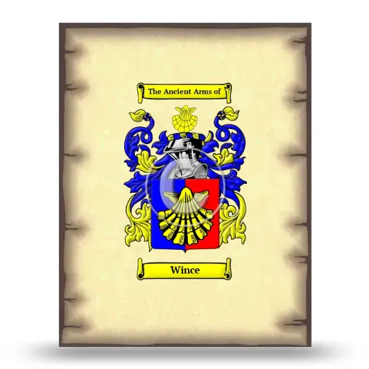 Wince Coat of Arms Print