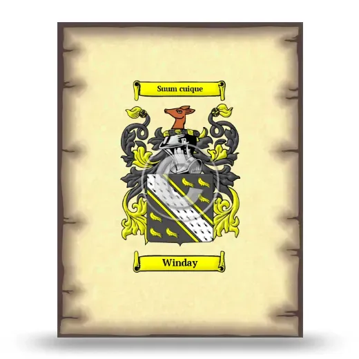 Winday Coat of Arms Print
