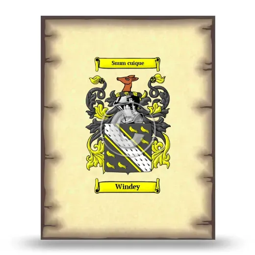 Windey Coat of Arms Print