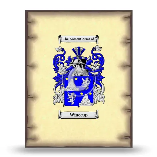 Winecup Coat of Arms Print