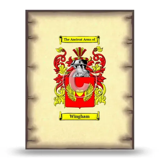 Wingham Coat of Arms Print