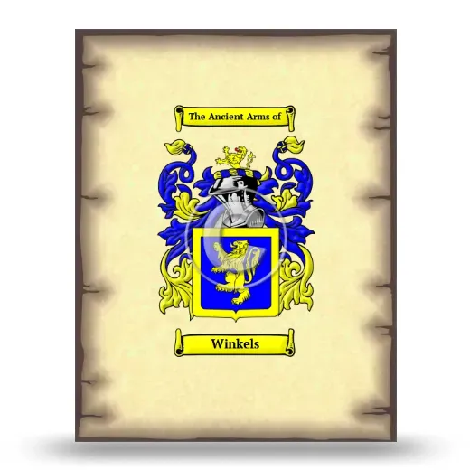 Winkels Coat of Arms Print