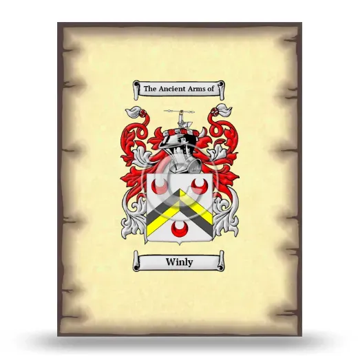 Winly Coat of Arms Print