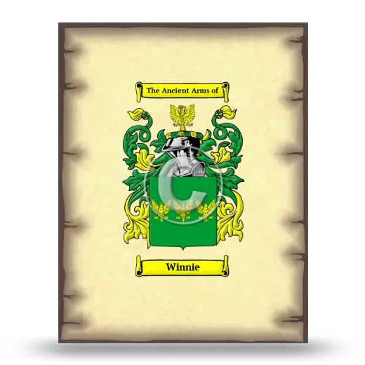 Winnie Coat of Arms Print
