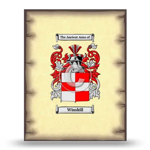 Winskill Coat of Arms Print