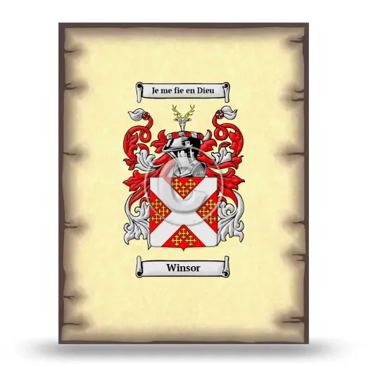 Winsor Coat of Arms Print
