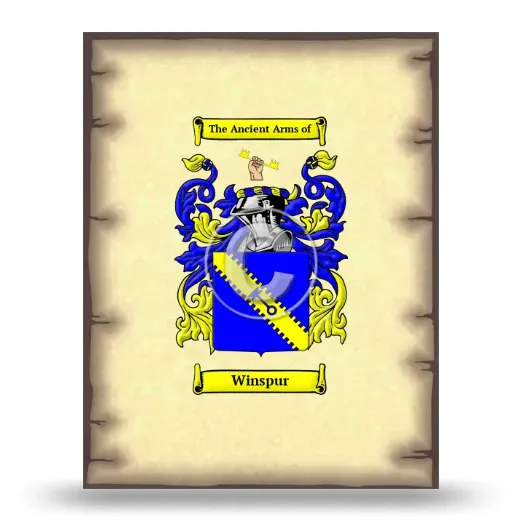 Winspur Coat of Arms Print