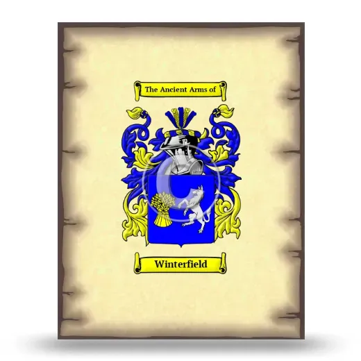 Winterfield Coat of Arms Print