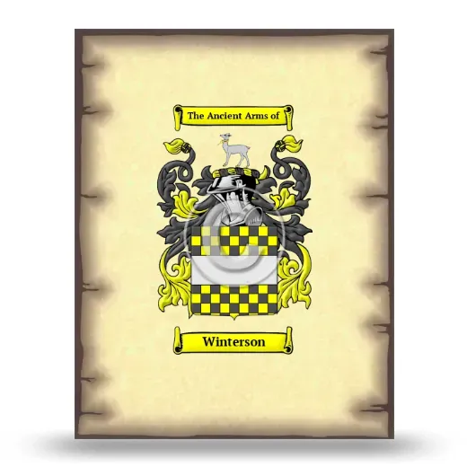 Winterson Coat of Arms Print