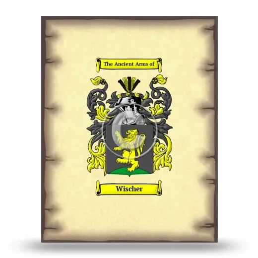Wischer Coat of Arms Print