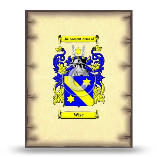 Wise Coat of Arms Print