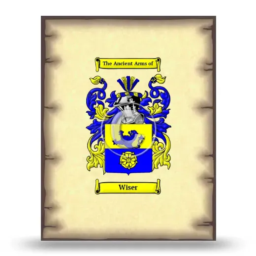 Wiser Coat of Arms Print
