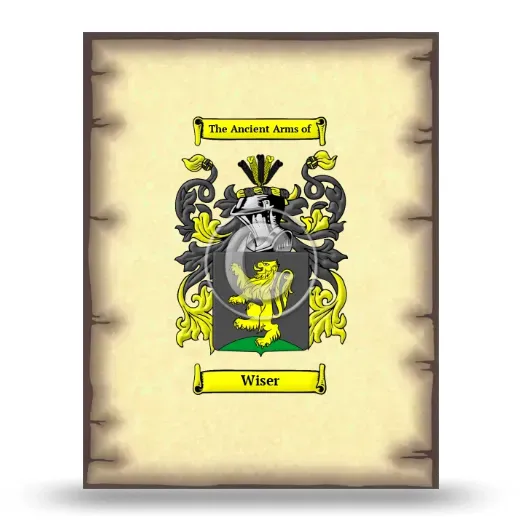 Wiser Coat of Arms Print