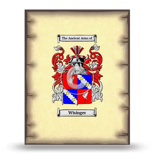 Wisinger Coat of Arms Print