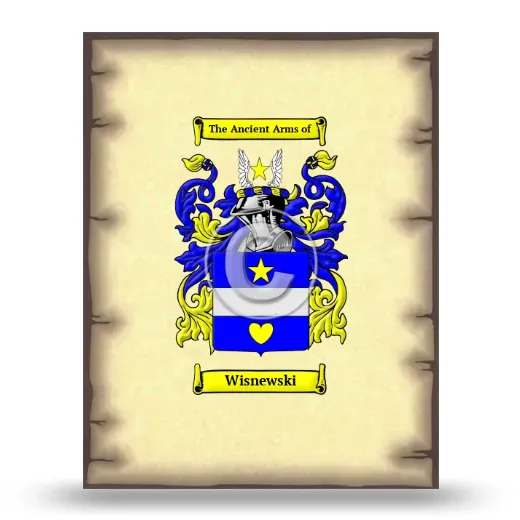Wisnewski Coat of Arms Print