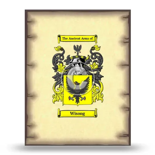 Wisong Coat of Arms Print