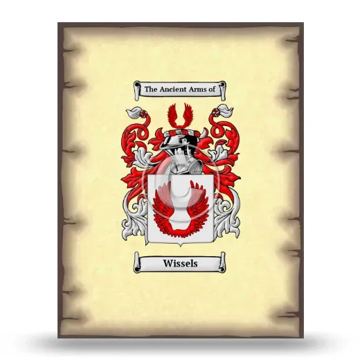 Wissels Coat of Arms Print