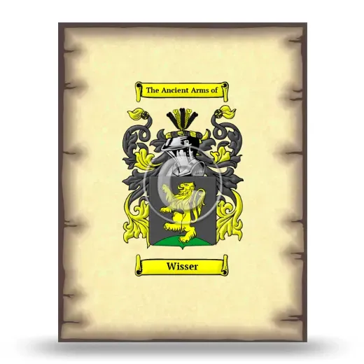 Wisser Coat of Arms Print