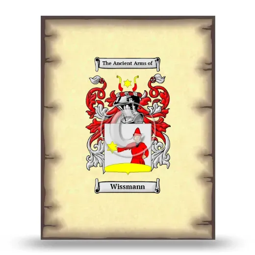 Wissmann Coat of Arms Print